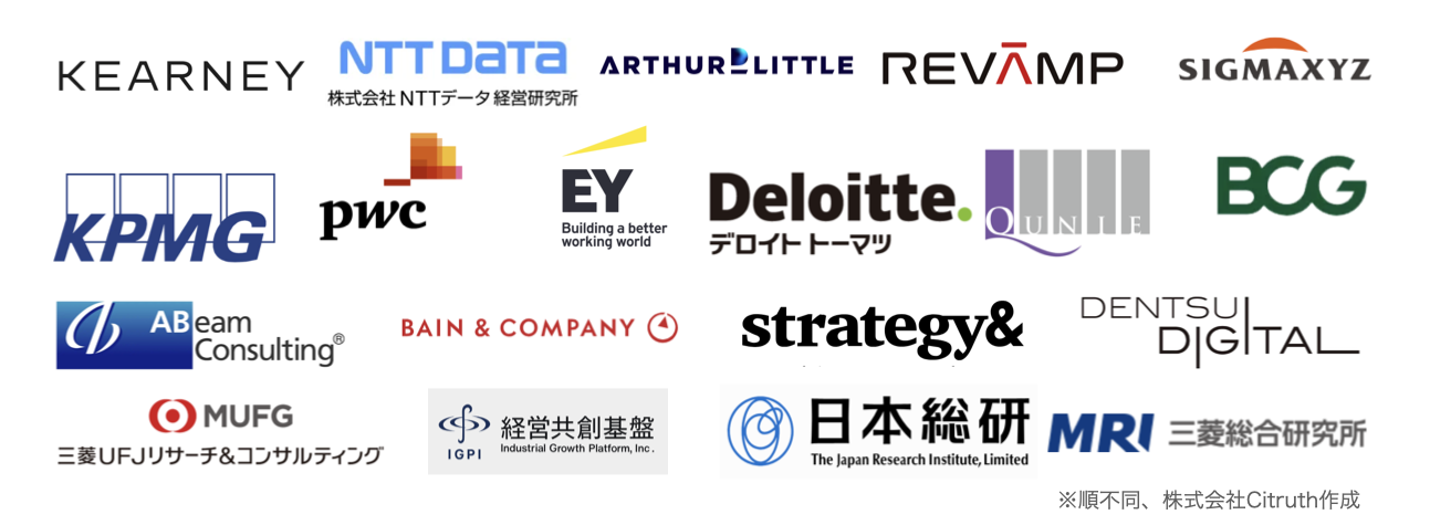 コンコードの紹介実績企業